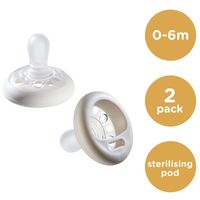 Tommee Tippee Breast-Like Soother 0-6months